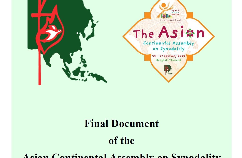 Final Document of the Synodal Continental Assembly of Asia